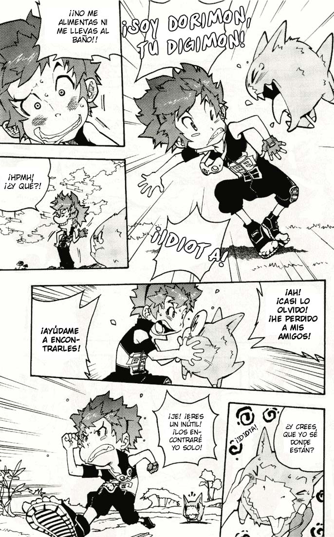 Read Digimon D-Cyber ES Manga Online