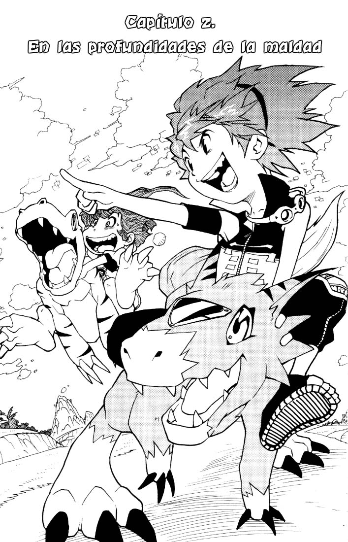Read Digimon D-Cyber ES Manga Online