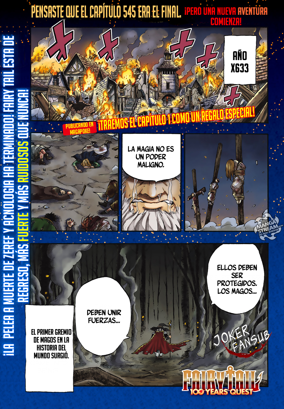 Read Fairy Tail La misión de los 100 años ES Manga Online