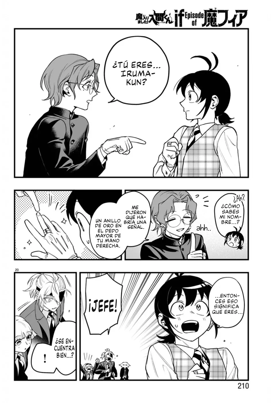 Read Iruma-kun if mafia ES Manga Online