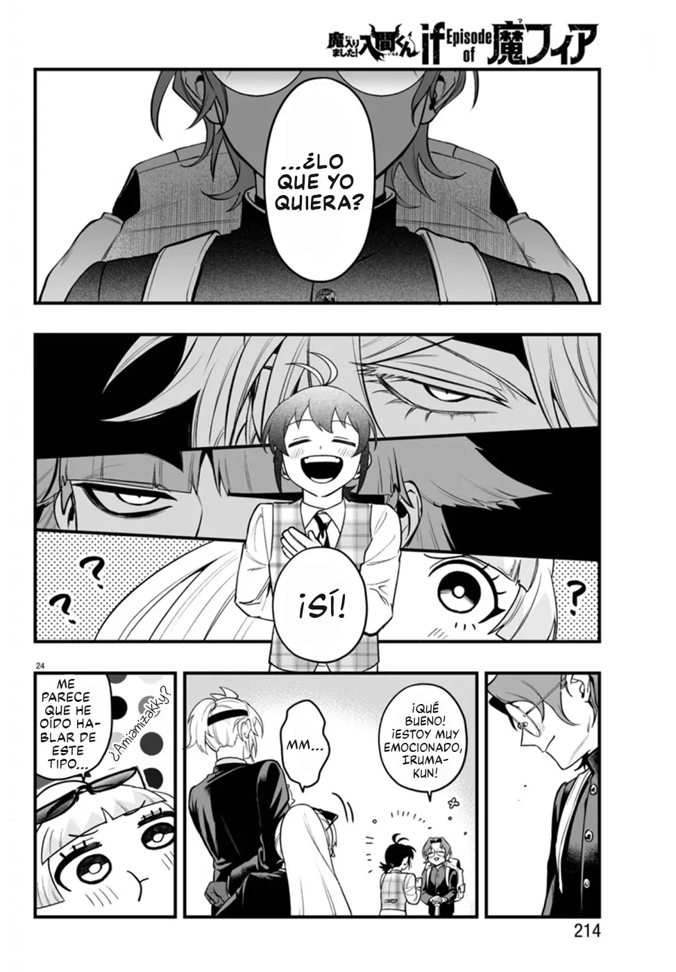 Read Iruma-kun if mafia ES Manga Online