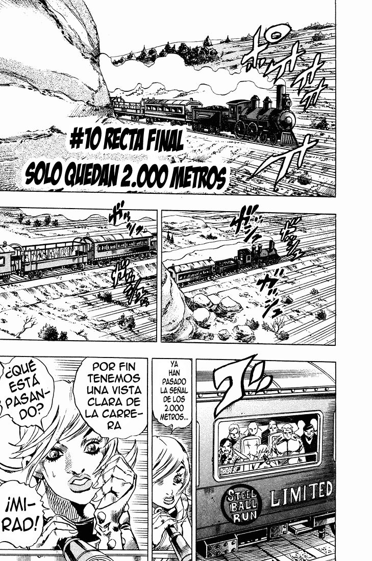 Read JoJo's Bizarre Adventure Parte 7 Steel Ball Run ES Manga Online