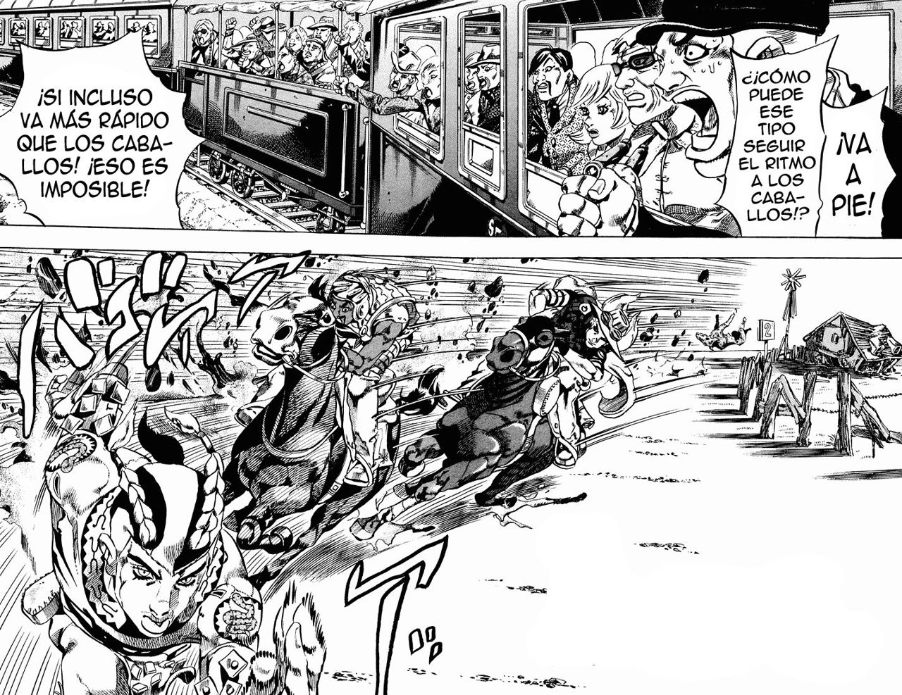 Read JoJo's Bizarre Adventure Parte 7 Steel Ball Run ES Manga Online