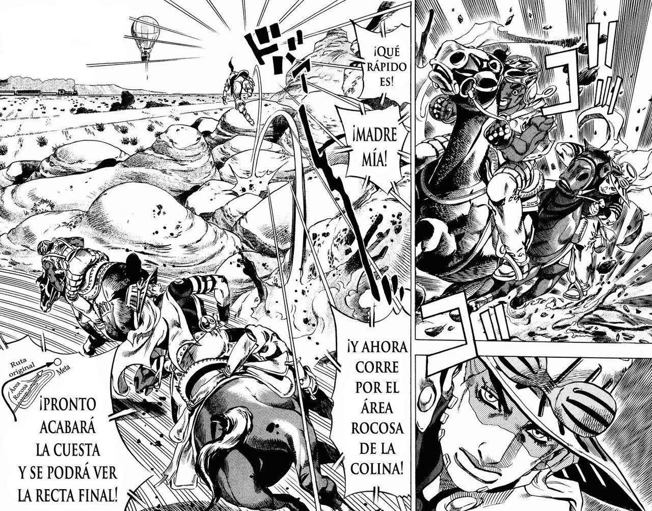Read JoJo's Bizarre Adventure Parte 7 Steel Ball Run ES Manga Online