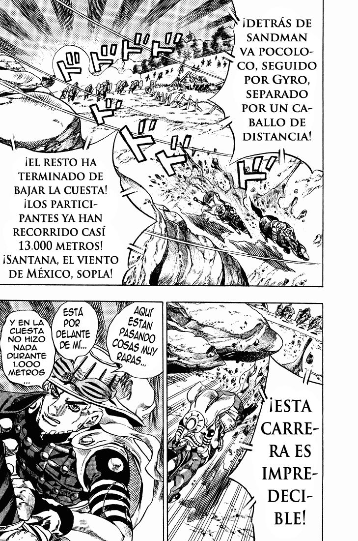 Read JoJo's Bizarre Adventure Parte 7 Steel Ball Run ES Manga Online