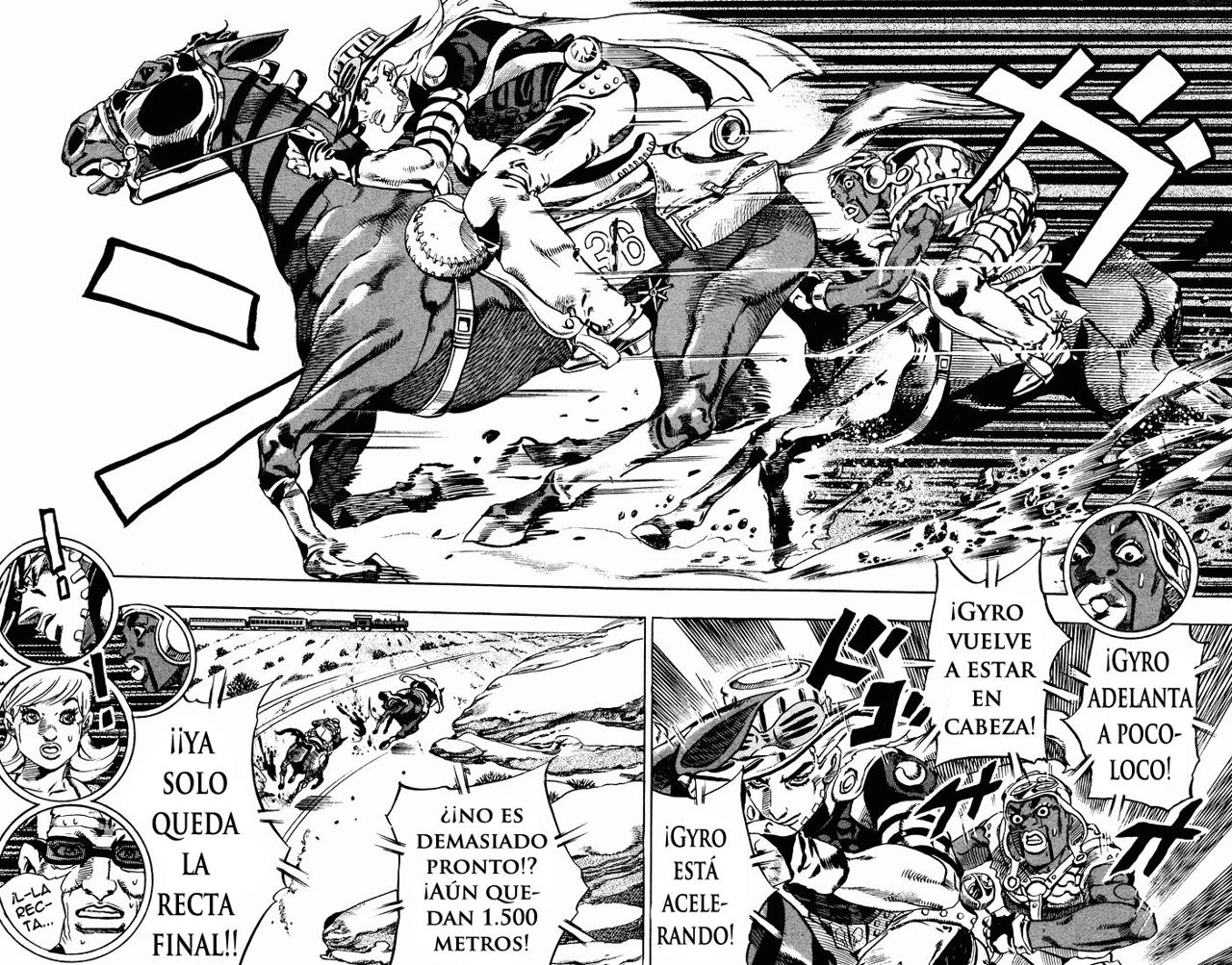 Read JoJo's Bizarre Adventure Parte 7 Steel Ball Run ES Manga Online