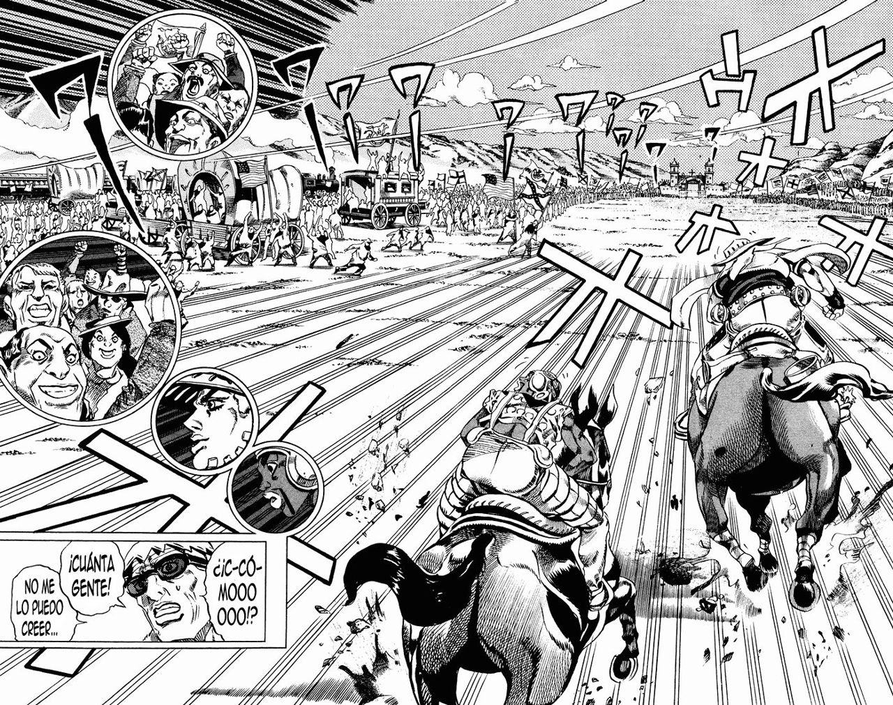 Read JoJo's Bizarre Adventure Parte 7 Steel Ball Run ES Manga Online