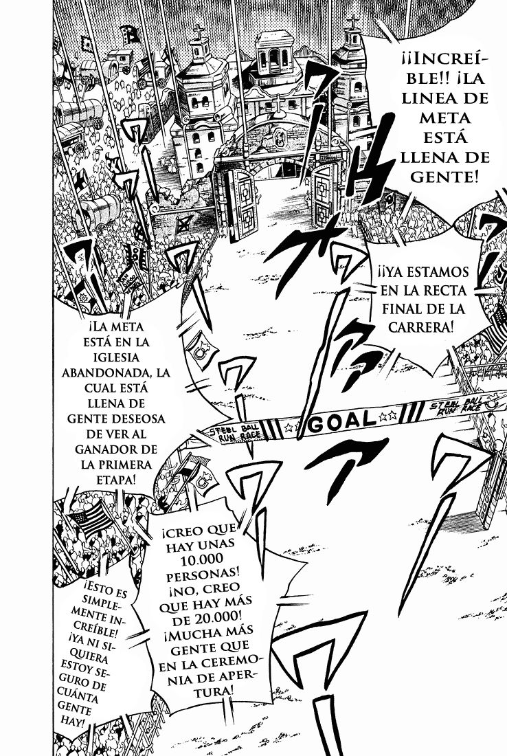 Read JoJo's Bizarre Adventure Parte 7 Steel Ball Run ES Manga Online