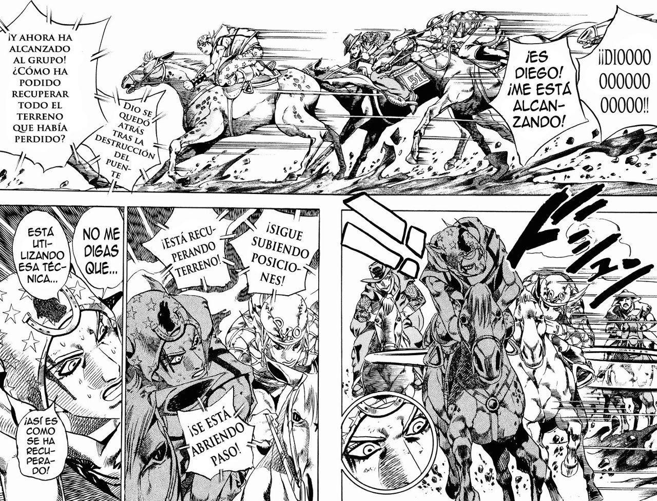Read JoJo's Bizarre Adventure Parte 7 Steel Ball Run ES Manga Online