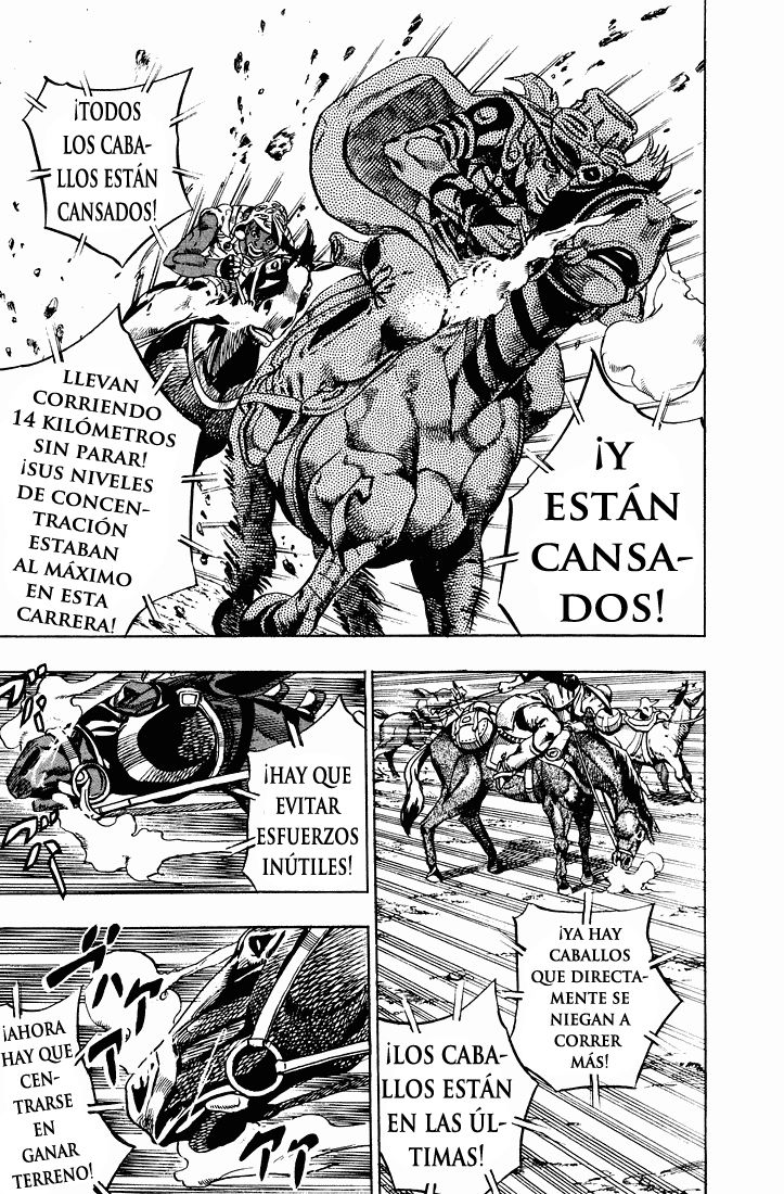 Read JoJo's Bizarre Adventure Parte 7 Steel Ball Run ES Manga Online