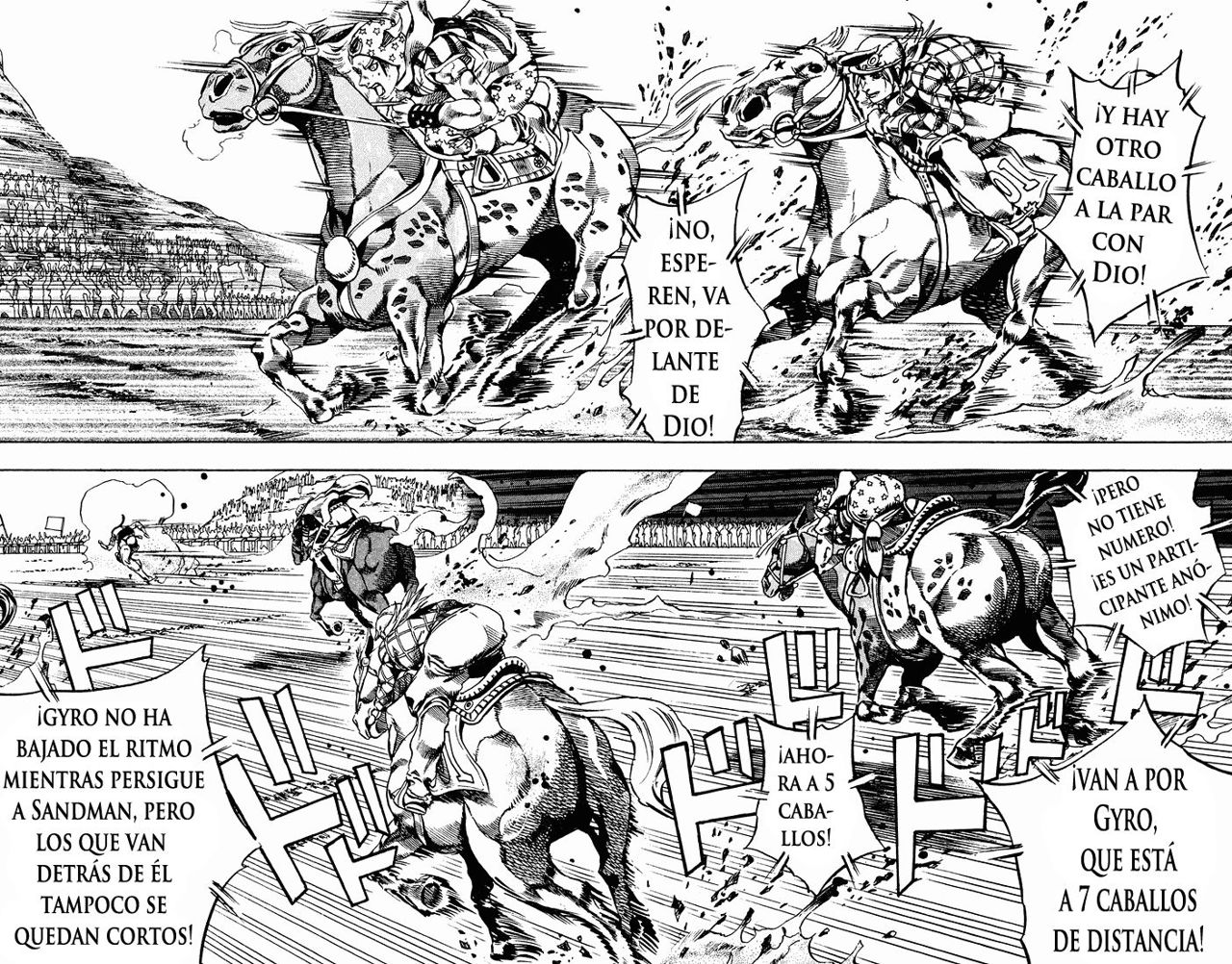 Read JoJo's Bizarre Adventure Parte 7 Steel Ball Run ES Manga Online