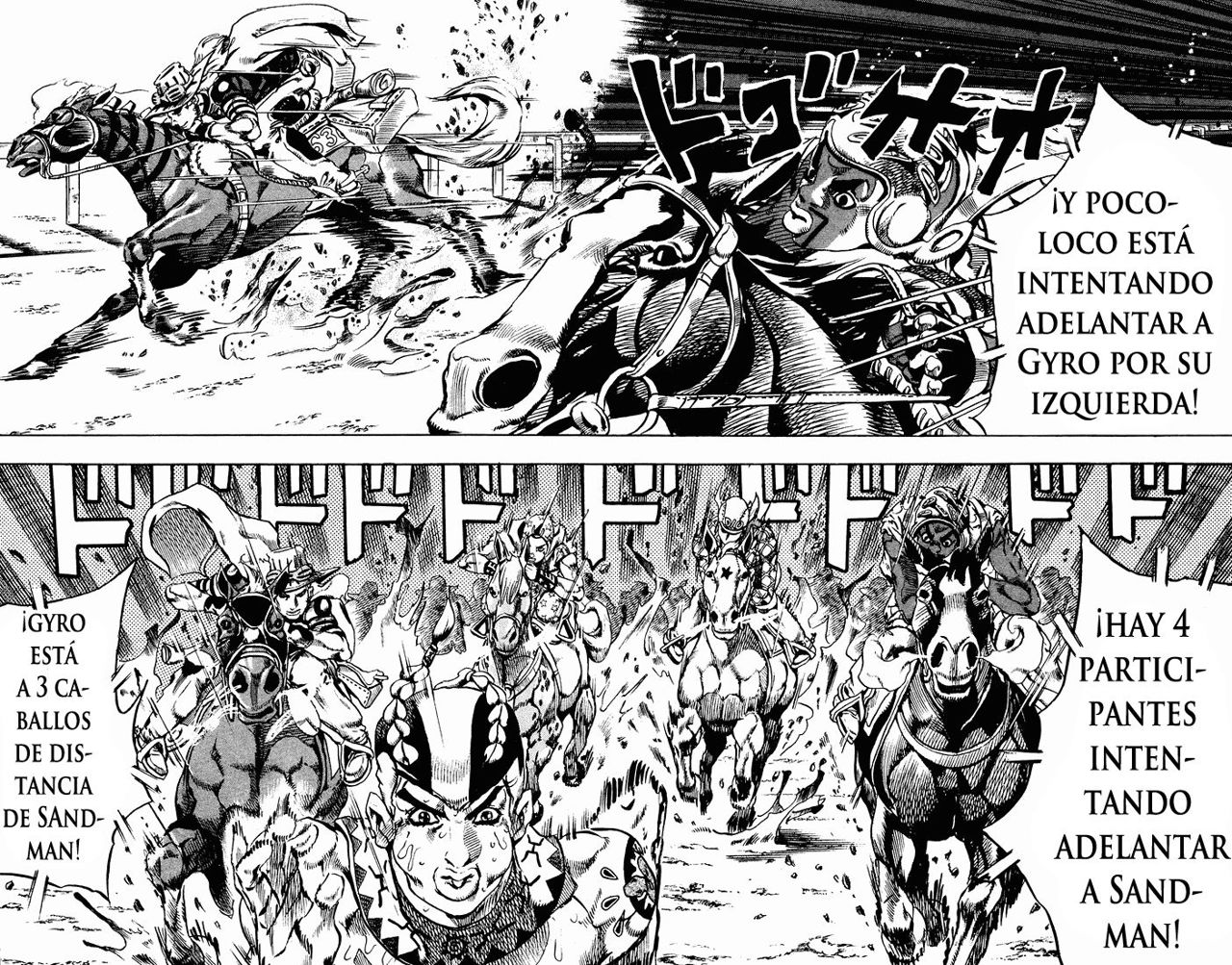 Read JoJo's Bizarre Adventure Parte 7 Steel Ball Run ES Manga Online