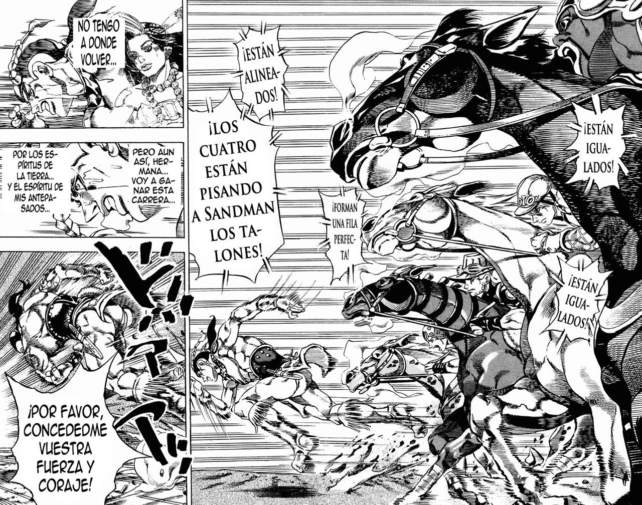 Read JoJo's Bizarre Adventure Parte 7 Steel Ball Run ES Manga Online