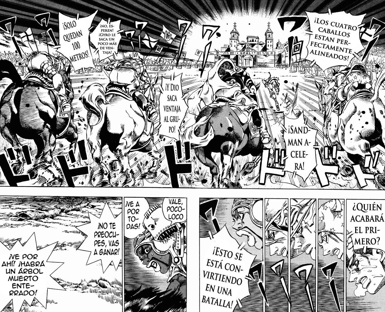 Read JoJo's Bizarre Adventure Parte 7 Steel Ball Run ES Manga Online