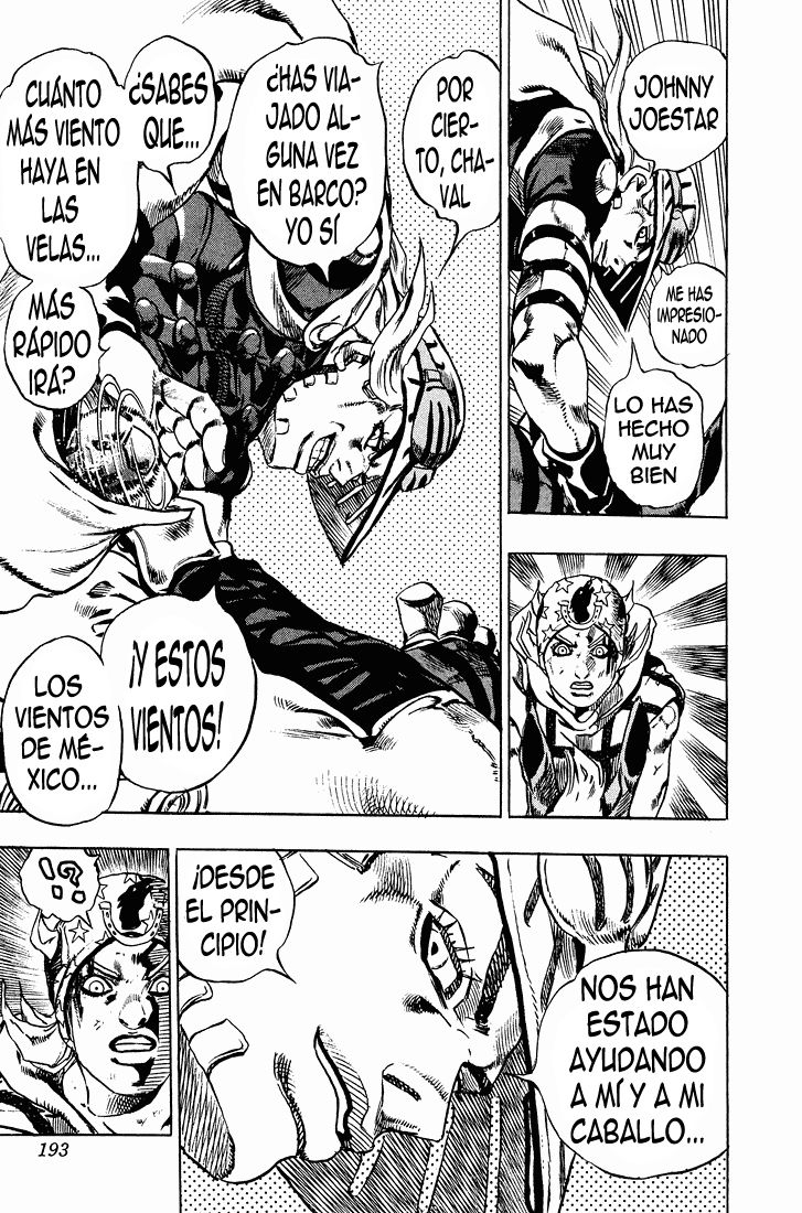 Read JoJo's Bizarre Adventure Parte 7 Steel Ball Run ES Manga Online
