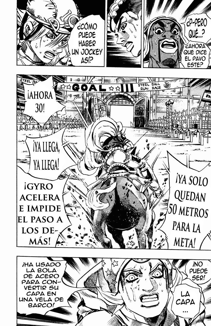 Read JoJo's Bizarre Adventure Parte 7 Steel Ball Run ES Manga Online