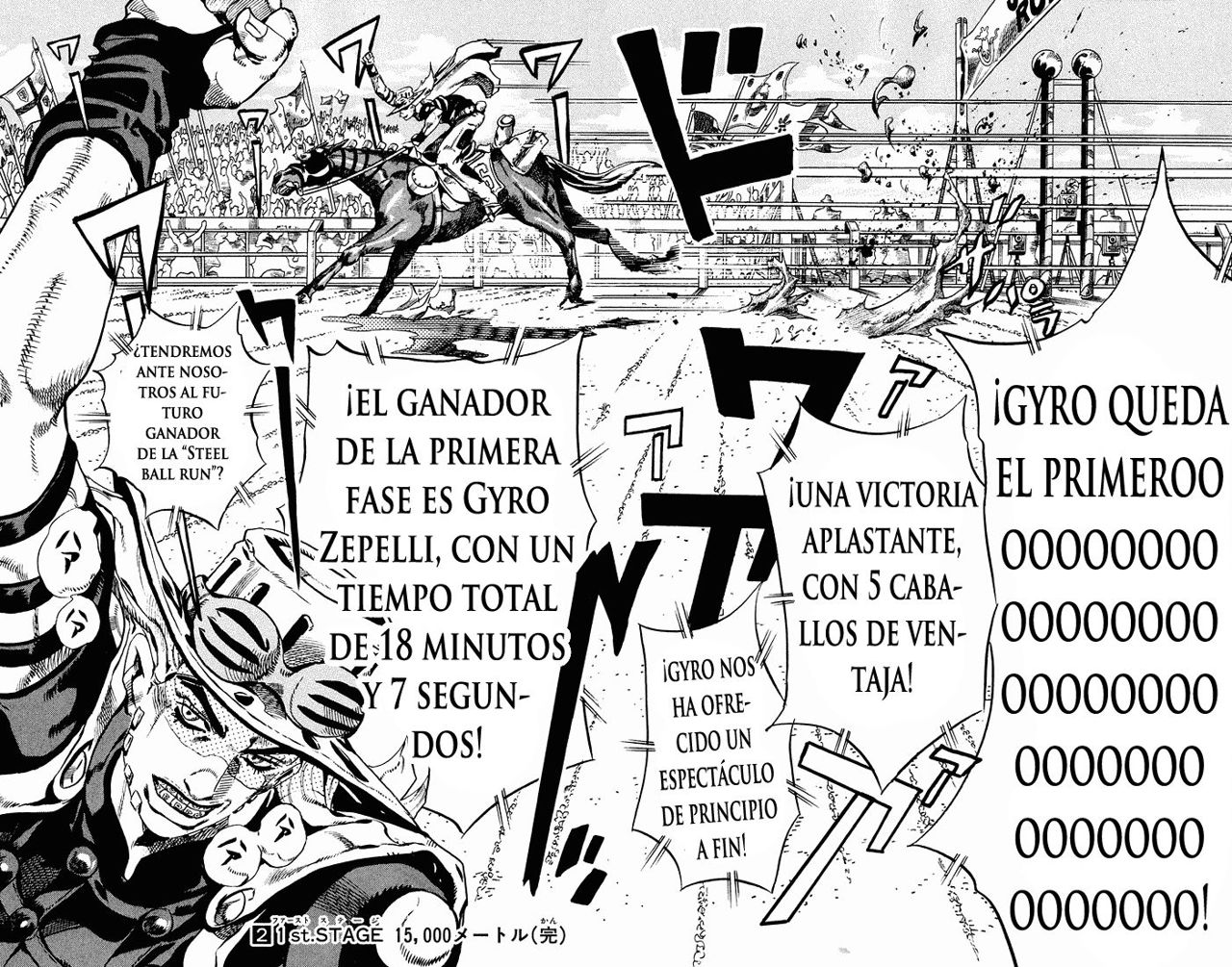 Read JoJo's Bizarre Adventure Parte 7 Steel Ball Run ES Manga Online