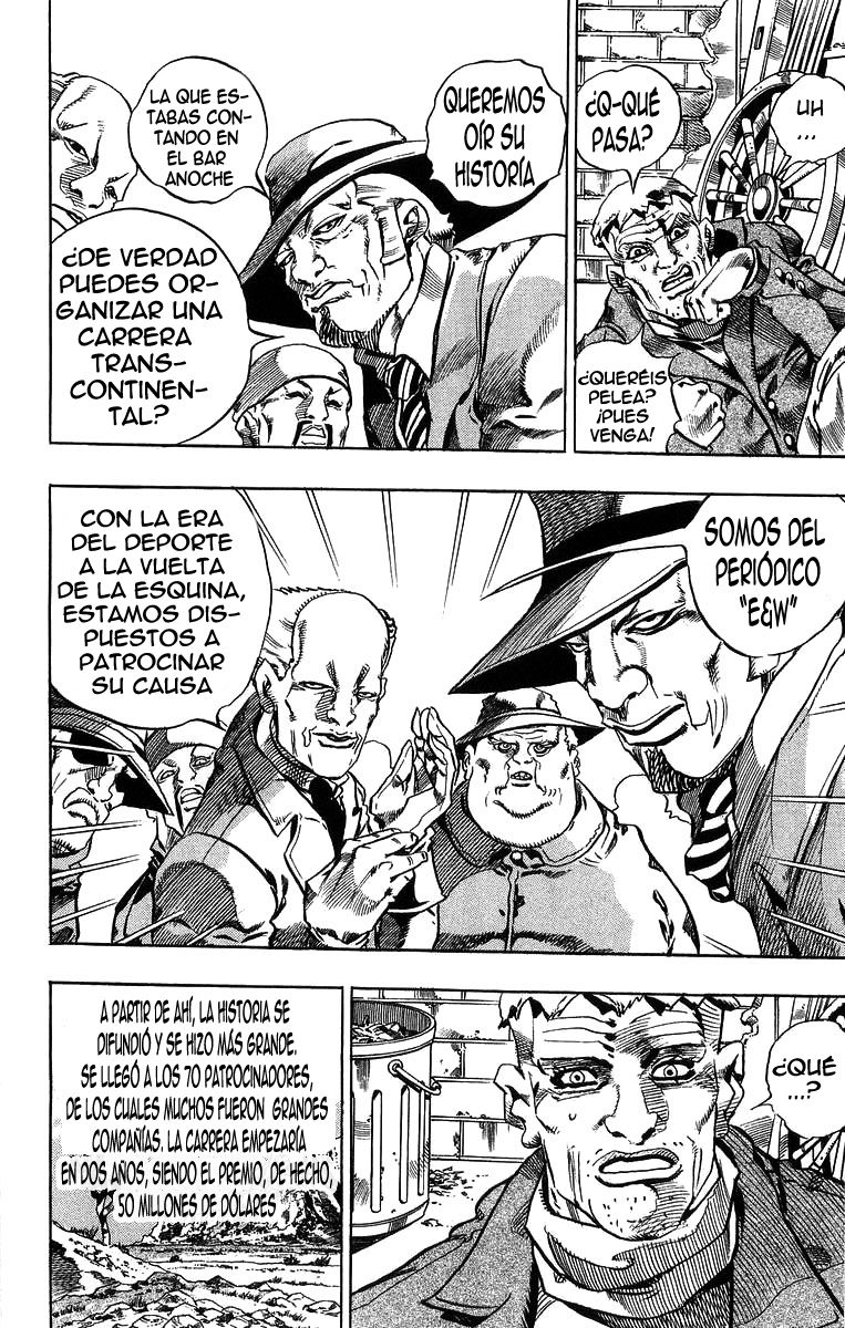 Read JoJo's Bizarre Adventure Parte 7 Steel Ball Run ES Manga Online