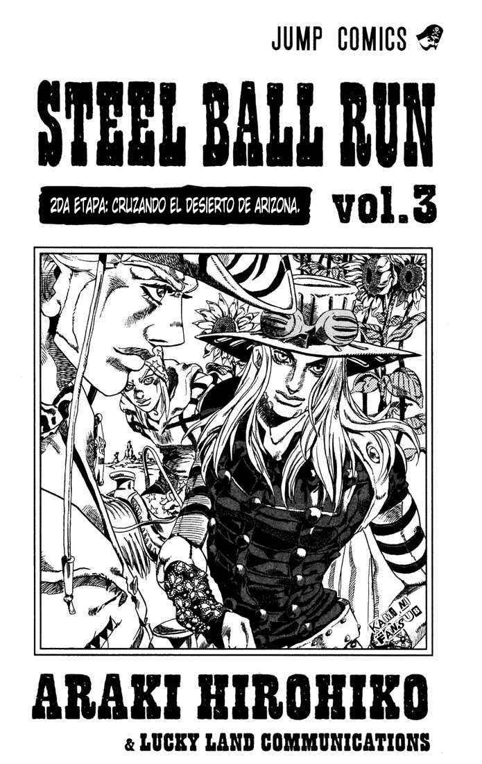 Read JoJo's Bizarre Adventure Parte 7 Steel Ball Run ES Manga Online
