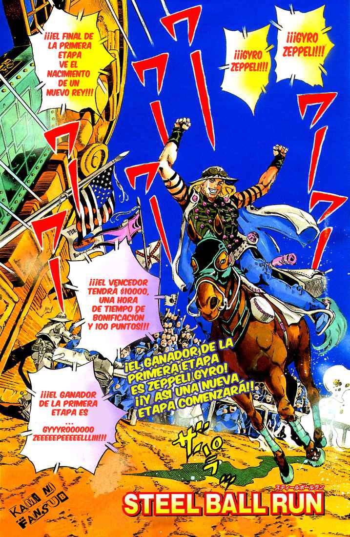 Read JoJo's Bizarre Adventure Parte 7 Steel Ball Run ES Manga Online