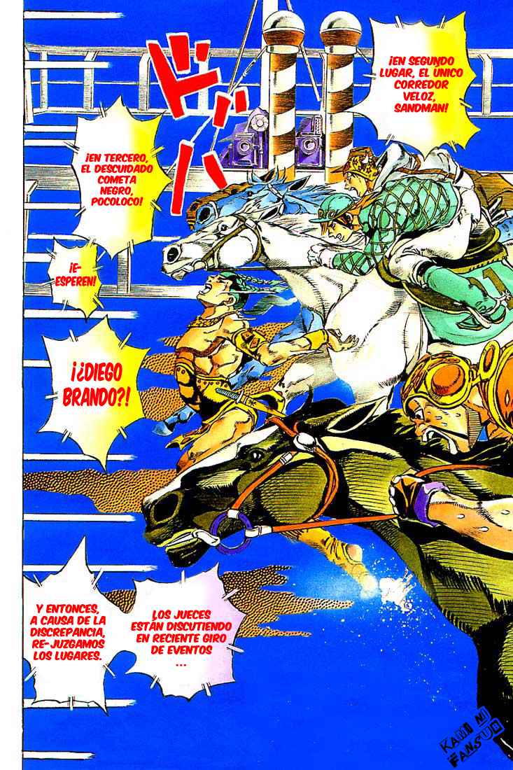Read JoJo's Bizarre Adventure Parte 7 Steel Ball Run ES Manga Online