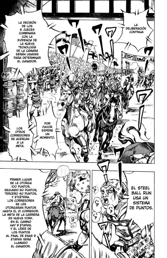 Read JoJo's Bizarre Adventure Parte 7 Steel Ball Run ES Manga Online