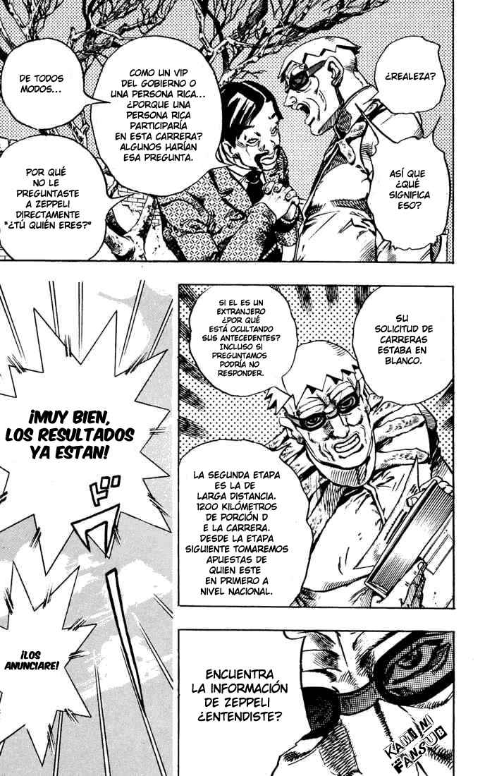 Read JoJo's Bizarre Adventure Parte 7 Steel Ball Run ES Manga Online