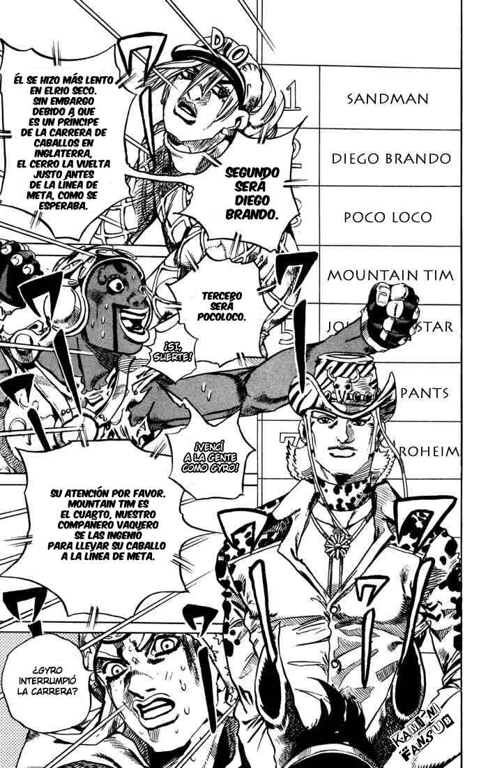 Read JoJo's Bizarre Adventure Parte 7 Steel Ball Run ES Manga Online