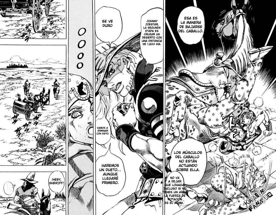 Read JoJo's Bizarre Adventure Parte 7 Steel Ball Run ES Manga Online