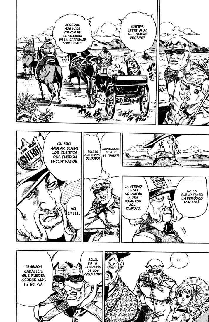 Read JoJo's Bizarre Adventure Parte 7 Steel Ball Run ES Manga Online