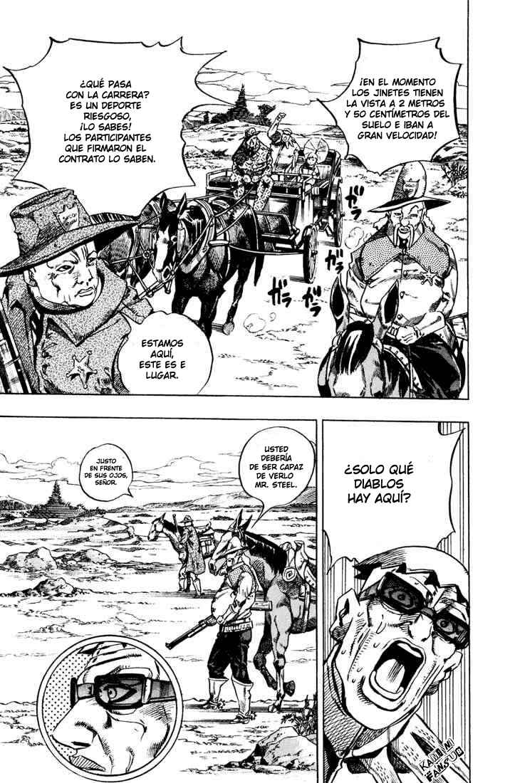 Read JoJo's Bizarre Adventure Parte 7 Steel Ball Run ES Manga Online