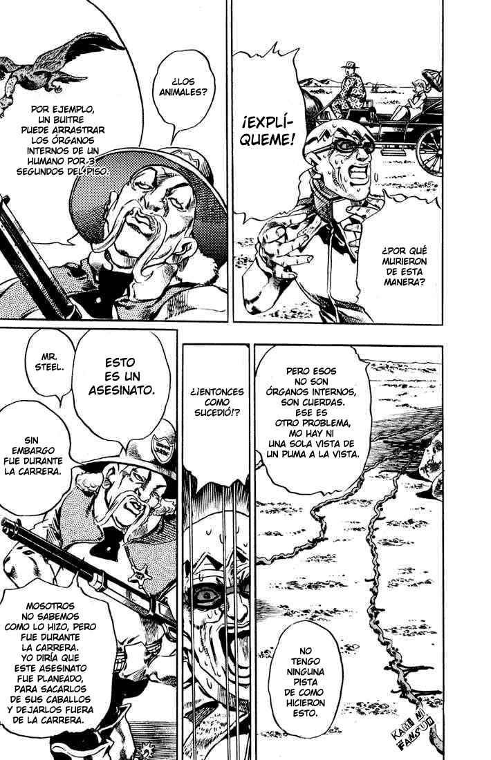 Read JoJo's Bizarre Adventure Parte 7 Steel Ball Run ES Manga Online