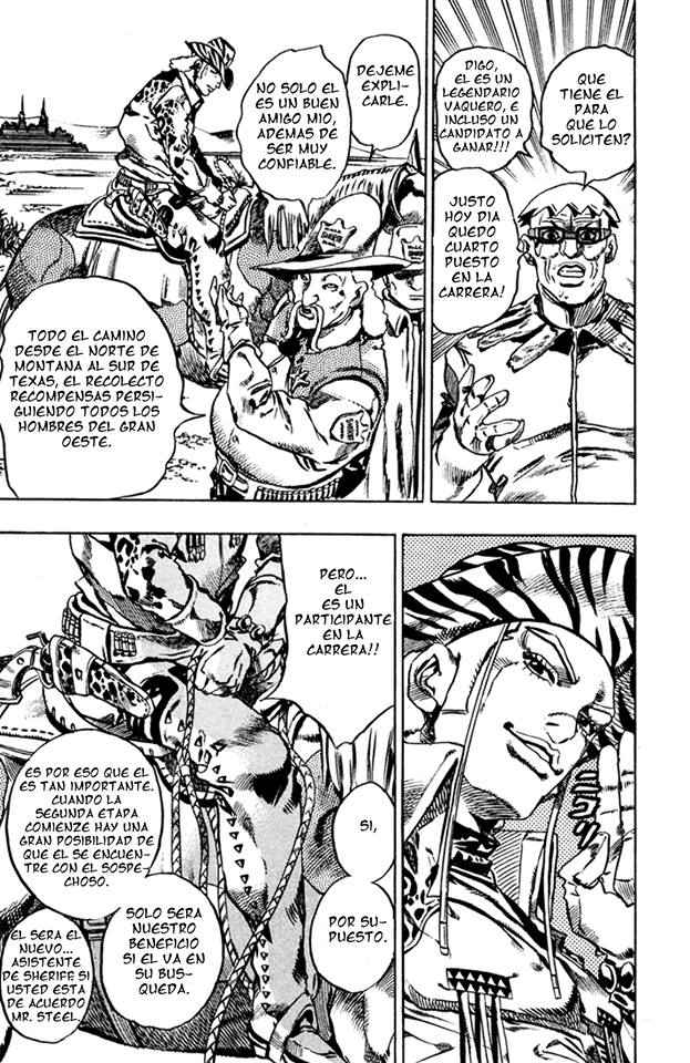 Read JoJo's Bizarre Adventure Parte 7 Steel Ball Run ES Manga Online