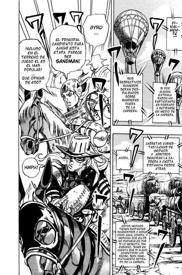 Read JoJo's Bizarre Adventure Parte 7 Steel Ball Run ES Manga Online