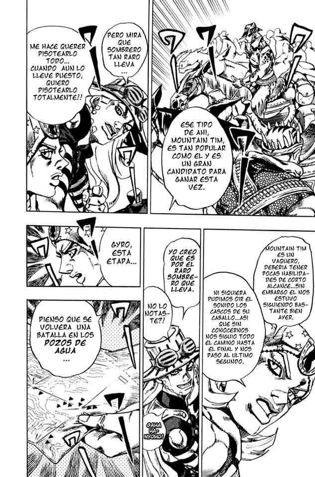 Read JoJo's Bizarre Adventure Parte 7 Steel Ball Run ES Manga Online