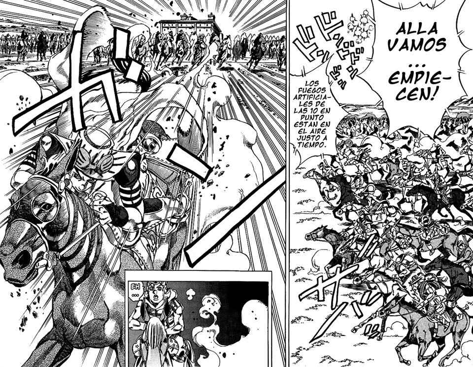 Read JoJo's Bizarre Adventure Parte 7 Steel Ball Run ES Manga Online