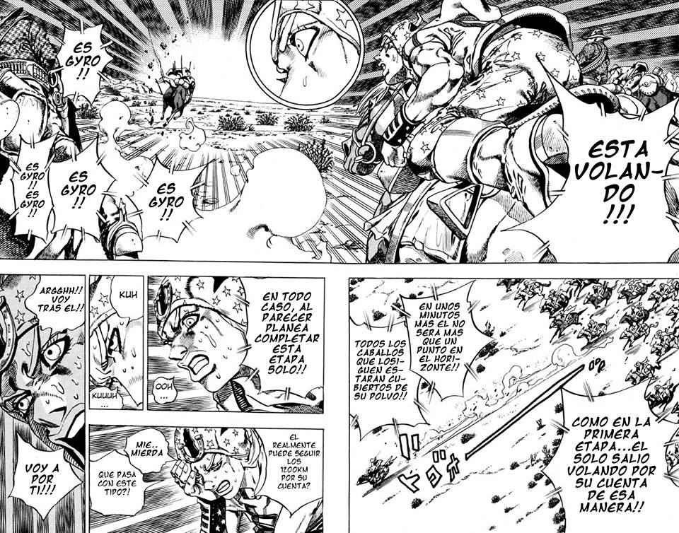 Read JoJo's Bizarre Adventure Parte 7 Steel Ball Run ES Manga Online