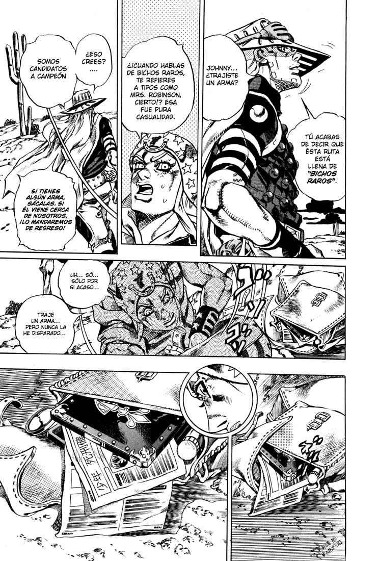 Read JoJo's Bizarre Adventure Parte 7 Steel Ball Run ES Manga Online