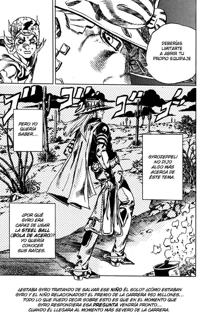 Read JoJo's Bizarre Adventure Parte 7 Steel Ball Run ES Manga Online