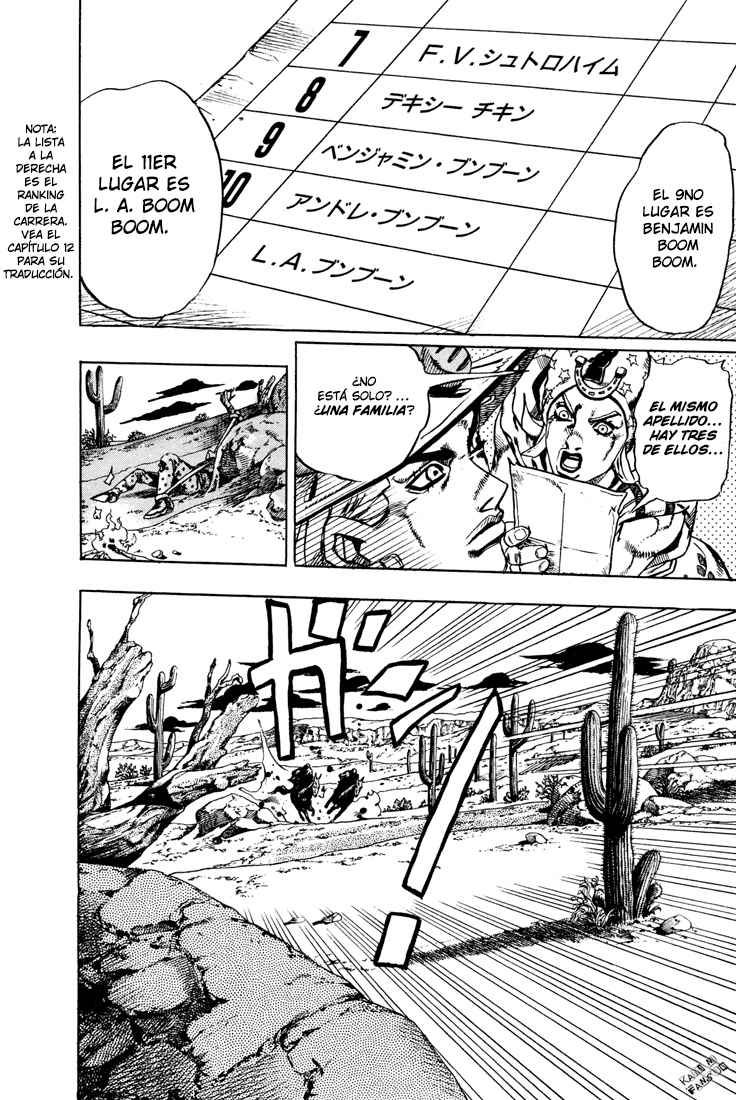 Read JoJo's Bizarre Adventure Parte 7 Steel Ball Run ES Manga Online