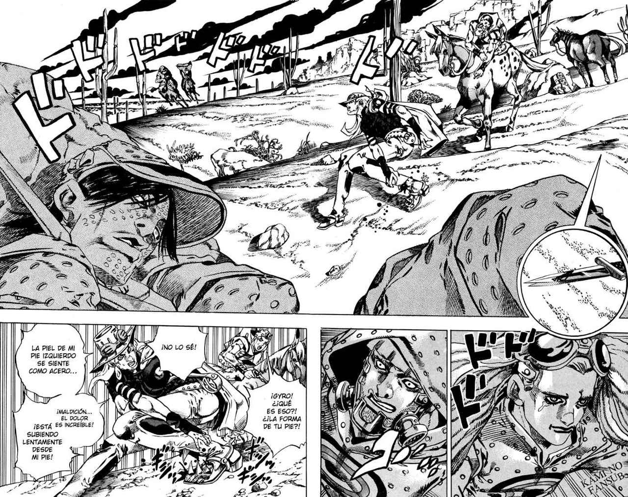 Read JoJo's Bizarre Adventure Parte 7 Steel Ball Run ES Manga Online