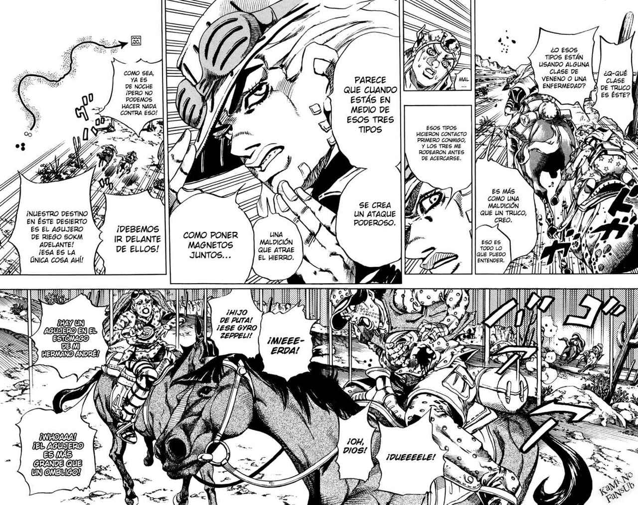Read JoJo's Bizarre Adventure Parte 7 Steel Ball Run ES Manga Online