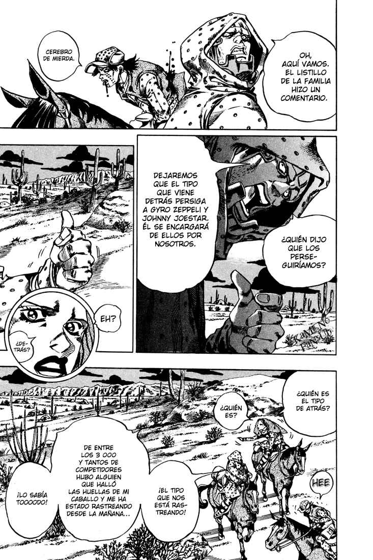 Read JoJo's Bizarre Adventure Parte 7 Steel Ball Run ES Manga Online