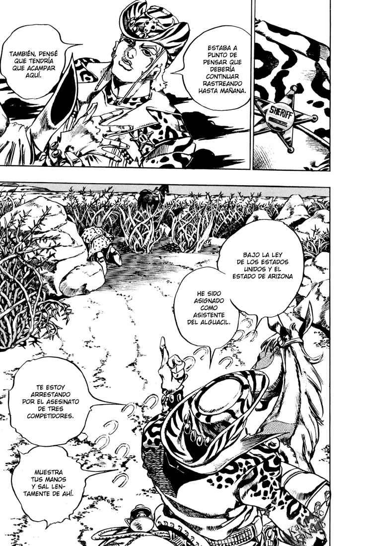 Read JoJo's Bizarre Adventure Parte 7 Steel Ball Run ES Manga Online