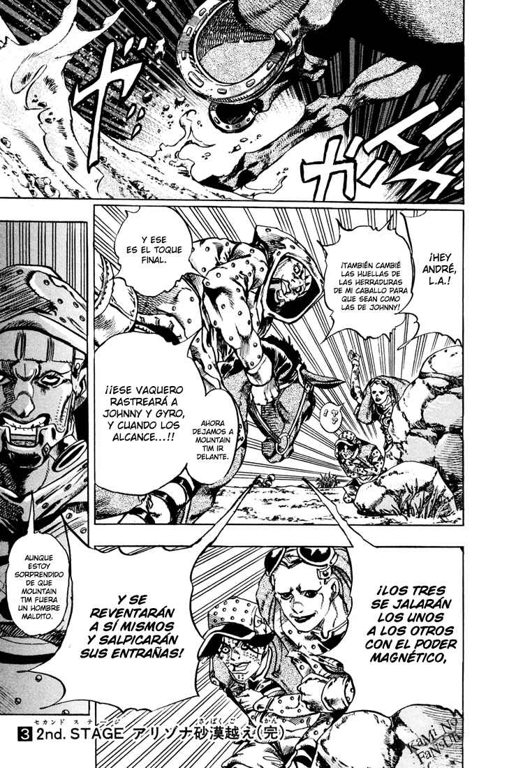 Read JoJo's Bizarre Adventure Parte 7 Steel Ball Run ES Manga Online