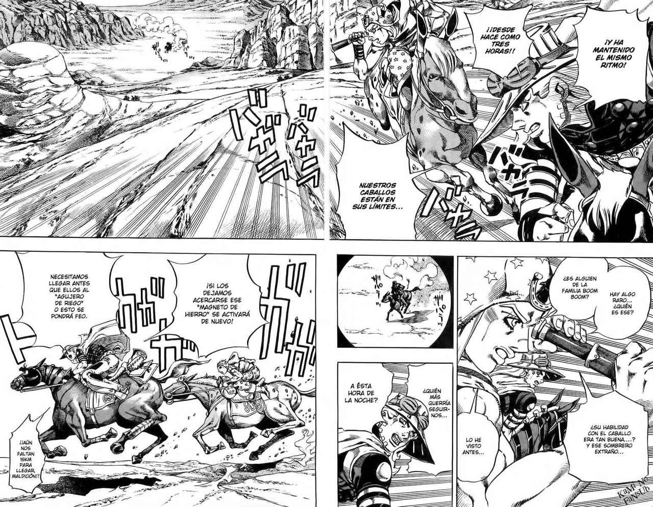 Read JoJo's Bizarre Adventure Parte 7 Steel Ball Run ES Manga Online