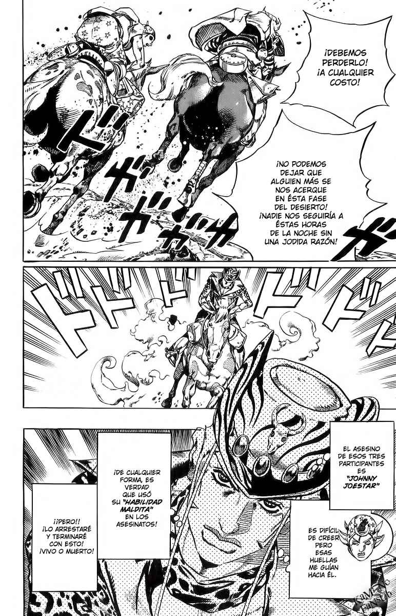 Read JoJo's Bizarre Adventure Parte 7 Steel Ball Run ES Manga Online