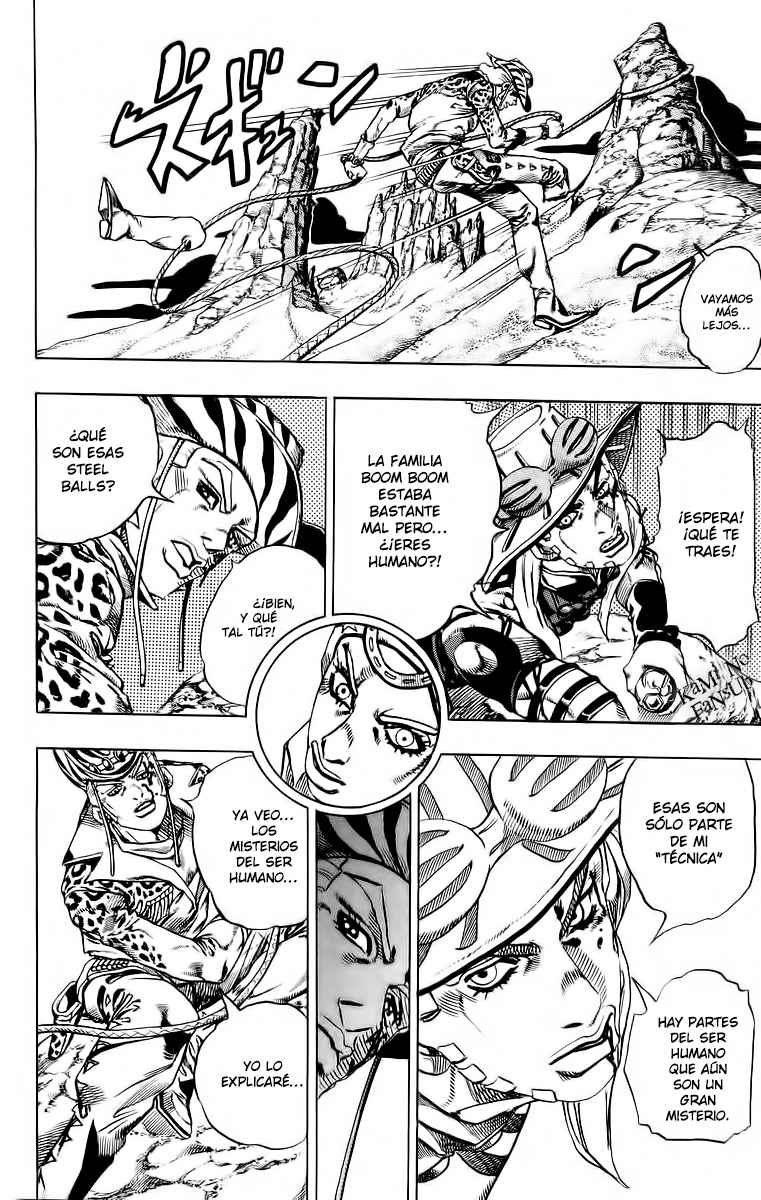 Read JoJo's Bizarre Adventure Parte 7 Steel Ball Run ES Manga Online