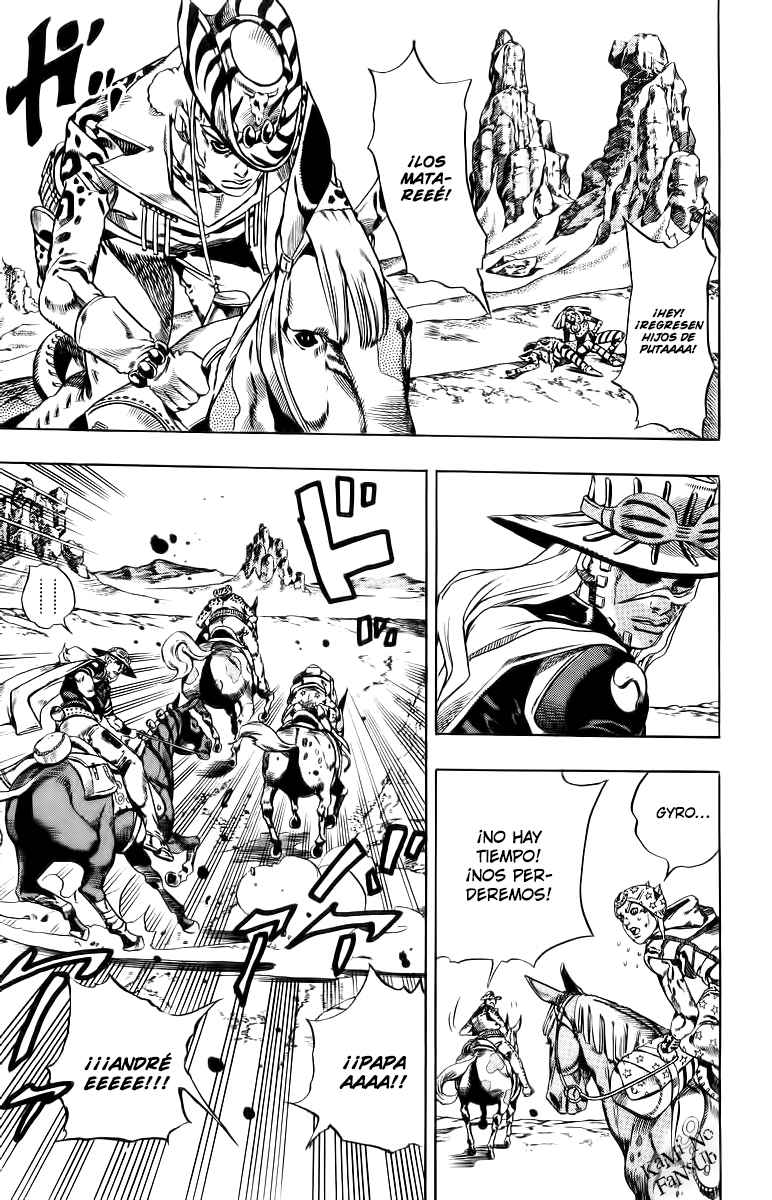 Read JoJo's Bizarre Adventure Parte 7 Steel Ball Run ES Manga Online