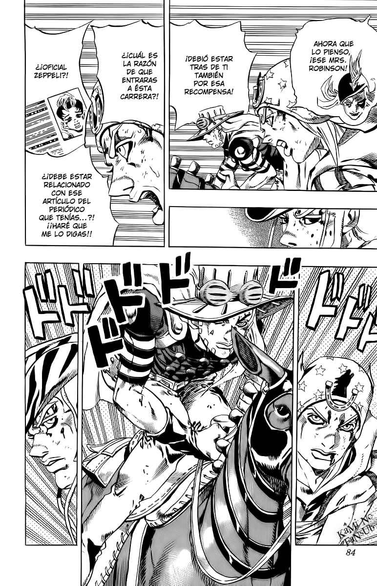 Read JoJo's Bizarre Adventure Parte 7 Steel Ball Run ES Manga Online